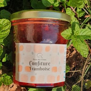 confiture bio framboise