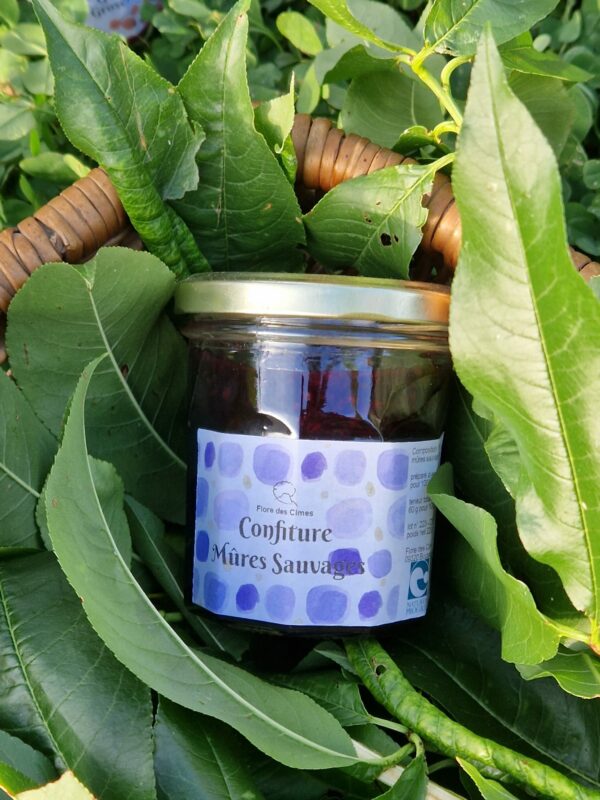 confiture bio mures sauvages